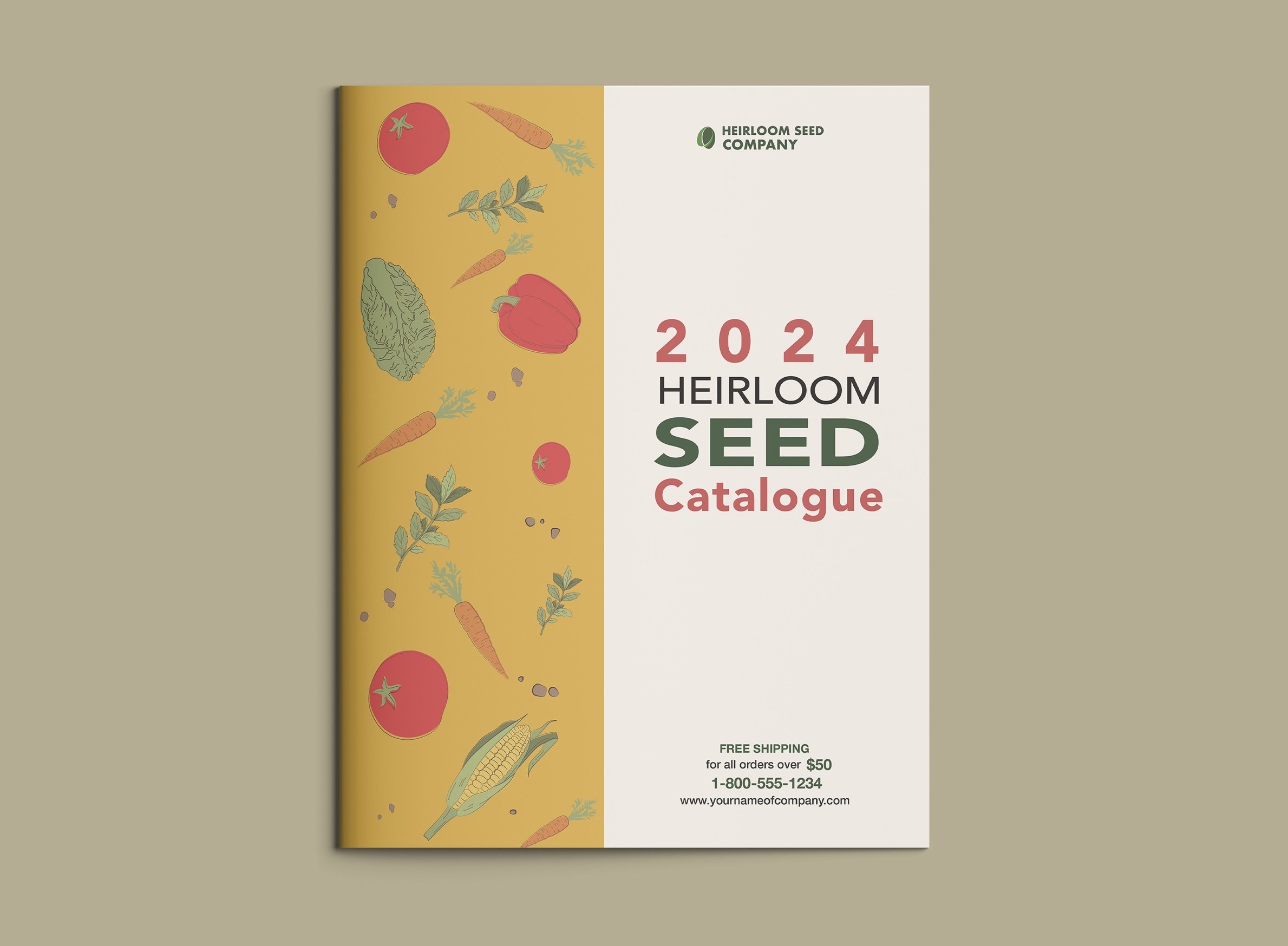 Cover of a Seed Catalog.